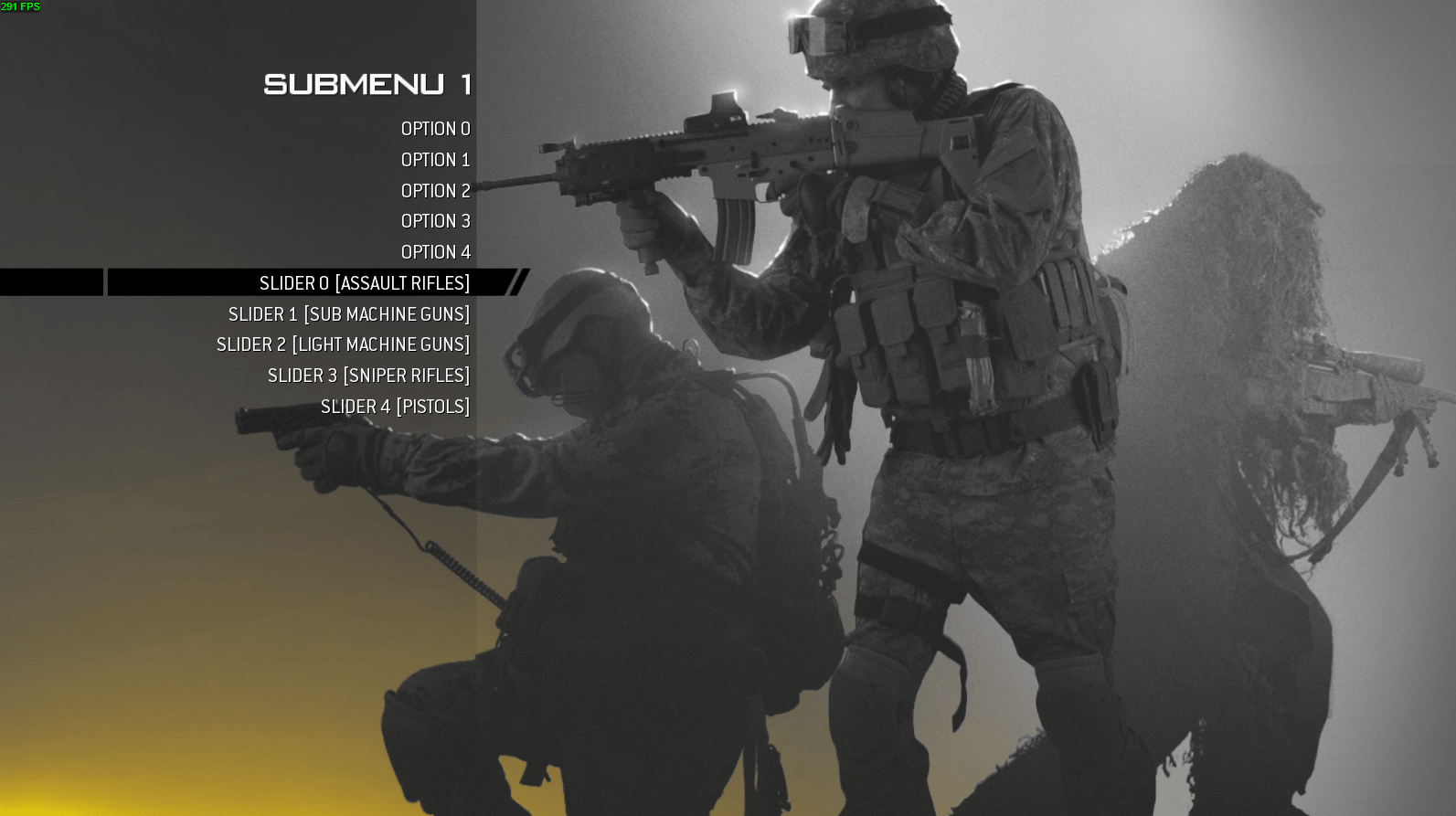 Modern Warfare 2 — Main Menu