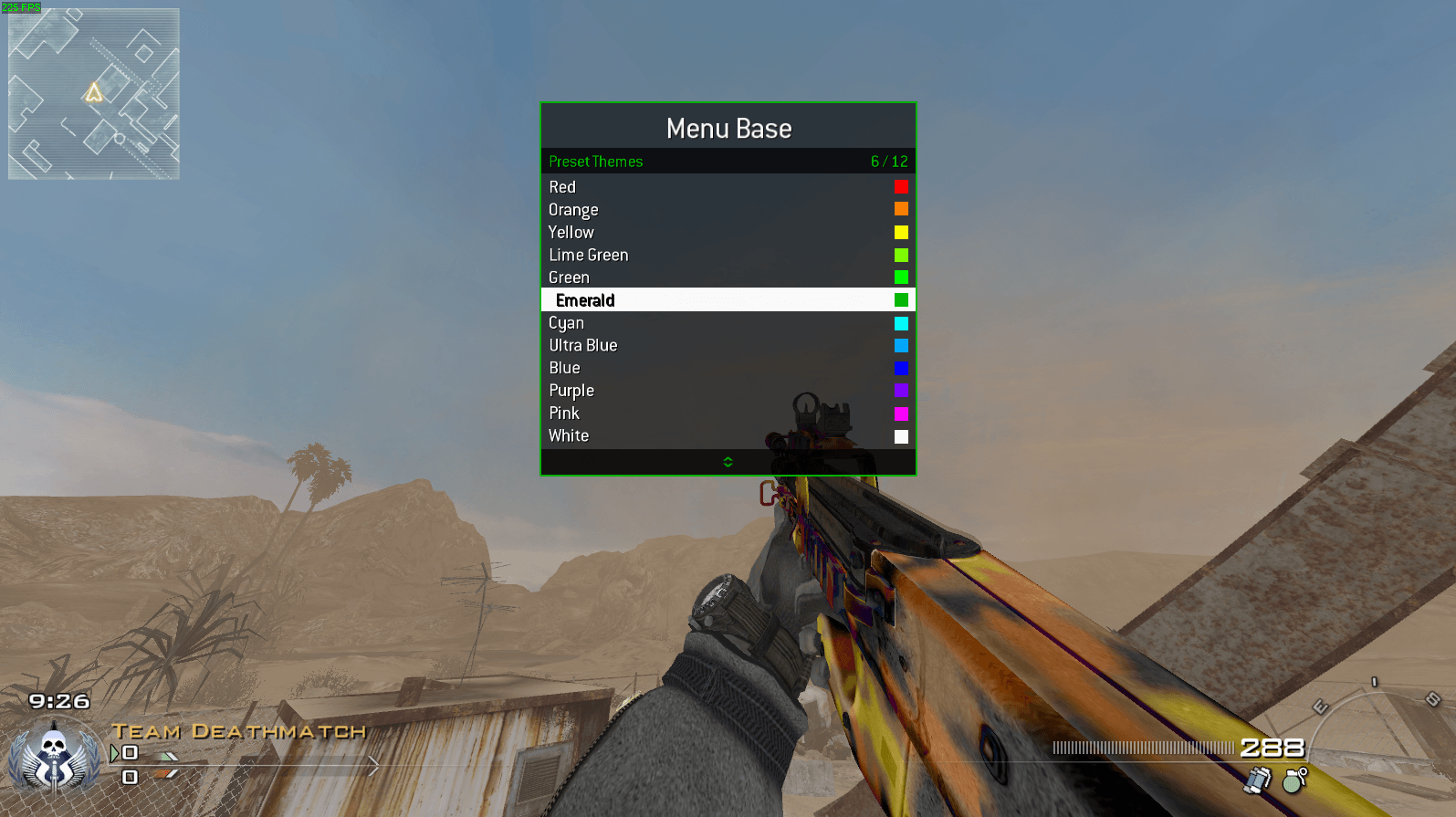 Modern Warfare 2 — Menu Base